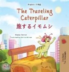 Kidkiddos Books, Rayne Coshav - The Traveling Caterpillar (English Japanese Bilingual Book for Kids)