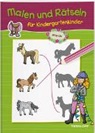 Nadja Schwendemann, Nadja Schwendemann - Malen und Rätseln für Kindergartenkinder. Pferde