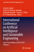 Shashank Awasthi, Shashan Awasthi et al, Carlos M Travieso-González, Carla M. A. Pinto, Carla M.A. Pinto, B. R. Purushothama... - International Conference on Artificial Intelligence and Sustainable Engineering