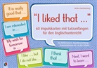 Melina Machtenberg - "I liked that..." 60 Impulskarten mit Satzanfängen für den Englischunterricht