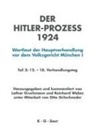 Otto Gritschneder, Lothar Gruchmann, Reinhard Weber - HITLER-PROZEß 1924 TL.3