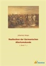 Johannes Hoops - Reallexikon der Germanischen Altertumskunde