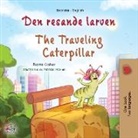 Kidkiddos Books, Rayne Coshav - The Traveling Caterpillar (Swedish English Bilingual Children's Book)