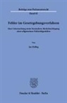 Jan Helbig - Fehler im Gesetzgebungsverfahren.