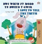 Kidkiddos Books - I Love to Tell the Truth (Welsh English Bilingual Children's Book)