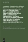 Hans Crüger - Mitteilungen über den ... Allgemeinen Genossenschaftstag des Allgemeinen Verbandes der auf Selbsthilfe beruhenden Deutschen Erwerbs- und Wirtschaftsgenossenschaften zu ... - 43.: Bad Kreuznach vom 3. bis 6. September 1902