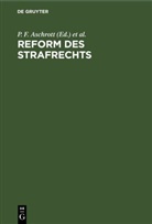 P. F. Aschrott, Ed. Kohlrausch - Reform des Strafrechts