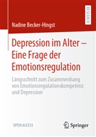 Nadine Becker-Hingst - Depression im Alter - Eine Frage der Emotionsregulation