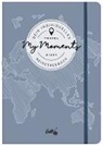 Hallwag Kümmerly+Frey AG, Hallwag Kümmerly+Frey AG - GuideMe Travel Diary "Welt" - individuelles Reisetagebuch