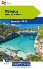Hallwag Kümmerly+Frey AG, Hallwag Kümmerly+Frey AG - Kümmerly+Frey Outdoorkarte Mallorca 1:80.000