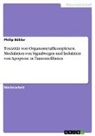 Philip Böhler - Toxizität von Organometallkomplexen. Modulation von Signalwegen und Induktion von Apoptose in Tumorzelllinien