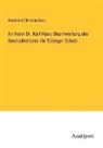 Ferdinand Christian Baur - An Herrn Dr. Karl Hase: Beantwortung des Sendschreibens die Tübinger Schule