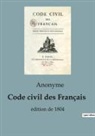ANONYME - Code civil des Français
