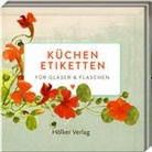 Küchenetiketten - Kapuzinerkresse