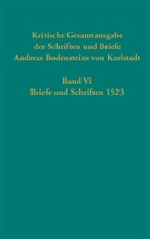 Thomas Kaufmann - Kritische Gesamtausgabe der Schriften und Briefe Andreas Bodensteins von Karlstadt