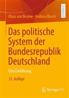 Klaus von Beyme, Andreas Busch, Klaus von Beyme - Das politische System der Bundesrepublik Deutschland
