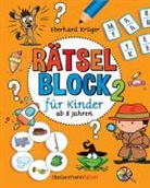 Eberhard Krüger - Rätselblock 2 für Kinder ab 8 Jahren