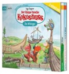 Ingo Siegner, Philipp Schepmann - Der kleine Drache Kokosnuss - Abenteuer & Wissen Die Wikinger, 2 Audio-CD (Audio book)