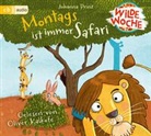 Johanna Prinz, Oliver Kalkofe - Wilde Woche  - Montags ist immer Safari, 2 Audio-CD (Audio book)
