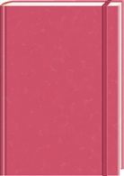Anaconda Notizbuch/Notebook/Blank Book, punktiert, textiles Gummiband, pink, Hardcover (A5), 120g/m² Papier
