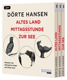 Dörte Hansen, Hannelore Hoger, Nina Hoss - Altes Land - Mittagsstunde - Zur See, 4 Audio-CD, 4 MP3 (Audio book)