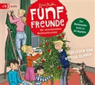 Enid Blyton, Marius Clarén - Fünf Freunde - Der verschwundene Weihnachtsschatz, 3 Audio-CD (Hörbuch)