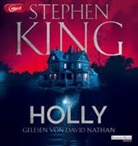 Stephen King, David Nathan - Holly, 3 Audio-CD, 3 MP3 (Audio book)