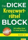 Der dicke Kreuzworträtsel-Block Band 31