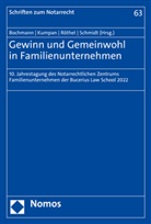 Christian Bochmann, Christoph Kumpan, Anne Röthel, Anne Röthel u a, Karsten Schmidt - Gewinn und Gemeinwohl in Familienunternehmen