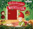 Usch Luhn, Yvonne Sundag, Steffen Groth - Weihnachtszauber hinter der geheimen Wichteltür, 1 Audio-CD (Hörbuch)