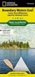 National Geographic Maps, National Geographic Maps - Trails Illust - Boundary Waters East Map [Canoe Area Wilderness, Superior National Forest]