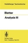 C Blatter, C. Blatter - Analysis III