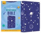 Barbour Bibles, Compiled By Barbour Staff - The Kids' Bedtime Devotional Bible: Nlv [Cobalt Cosmos]