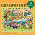 Mikki Butterly - Dinosaurs Seek & Find 100-Piece Jigsaw Puzzle