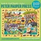 Mikki Butterly - Safari Seek & Find 100-Piece Jigsaw Puzzle