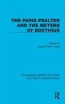 George Philip Krapp, George Philip Krapp - Paris Psalter and the Meters of Boethius