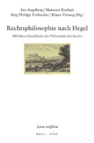 Ino Augsberg, Mansoor Koshan, Jörg Philipp Terhechte u a, Jörg Terhechte, Jörg Philipp Terhechte, Klaus Vieweg - Rechtsphilosophie nach Hegel
