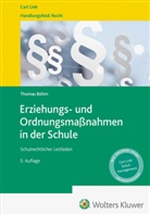 Thomas Böhm - Erziehungs- und Ordnungsmaßnahmen in der Schule