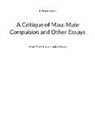 Ib Gram-Jensen - A Critique of Mau: Mute Compulsion and Other Essays