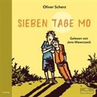 Oliver Scherz, Jens Wawrczeck - Sieben Tage Mo, 2 Audio-CD (Audiolibro)