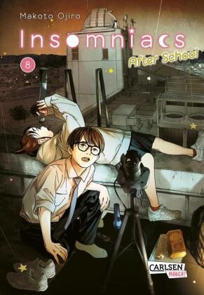 Makoto Ojiro - Insomniacs After School 8 - Astronomie-Club kämpft gegen Schlafstörungen| Mit Glow-in-the-Dark-Effekt auf dem Cover - nur in der 1. Auflage!