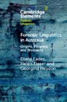 Diana Eades, Diana (University of New England Eades, Eades Diana, Helen Fraser, Fraser Helen, Georgina Heydon... - Forensic Linguistics in Australia