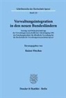 Rainer Pitschas - Verwaltungsintegration in den neuen Bundesländern.