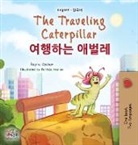 Kidkiddos Books, Rayne Coshav - The Traveling Caterpillar (English Korean Bilingual Book for Kids)