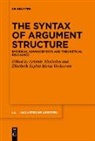 Artemis Alexiadou, Sophia Maria Verhoeven, Elisabeth Sophia Maria Verhoeven - The Syntax of Argument Structure