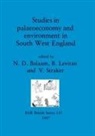 B. B. Levitan, N. D. Balaam, V. Straker - Studies in palaeoeconomy and environment in South West England