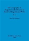 David M. Robinson - The Geography of Augustinian Settlement in Medieval England and Wales, Part ii