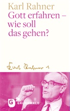 Karl Rahner, Andreas Batlogg, Andreas R. Batlogg, Suchla, Peter Suchla - Gott erfahren - wie soll das gehen?