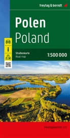 freytag &amp; berndt, freytag &amp; berndt - Polen, Straßenkarte 1:500.000, freytag & berndt