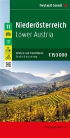 freytag &amp; berndt, freytag &amp; berndt - Niederösterreich, Straßen- und Freizeitkarte 1:150.000, freytag & berndt